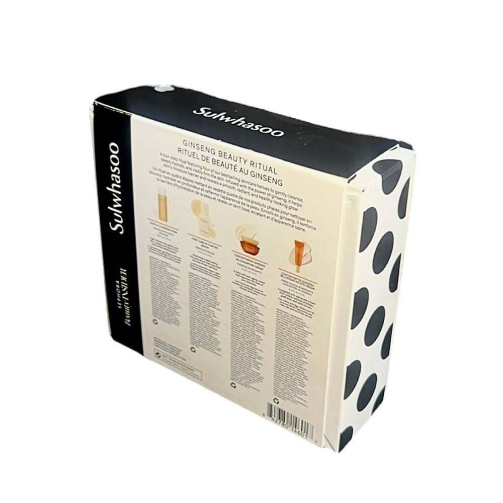 Sulwhasoo 4 Piece Ginseng Beauty Ritual Sephora Beauty Insider Skincare Set - Picture 4 of 4